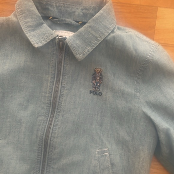 Adorable unisex polo jacket. Worn once - Picture 1 of 6